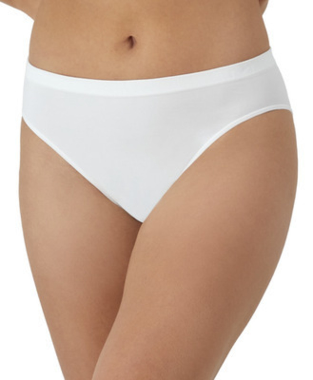 NWT Maidenform Womens Seamless Bikini Underwear WHITE 2XL/9